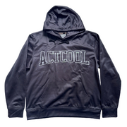 ACTCOOL HOODIE BLACK SKULL & SPIDER