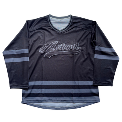 ACTCOOL HOCKEY JERSEY BLACK MESH