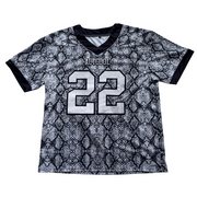ACTCOOL FOOTBALL JERSEY SNAKESKIN MESH