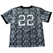 ACTCOOL FOOTBALL JERSEY SNAKESKIN MESH