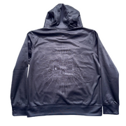 ACTCOOL HOODIE BLACK SKULL & SPIDER